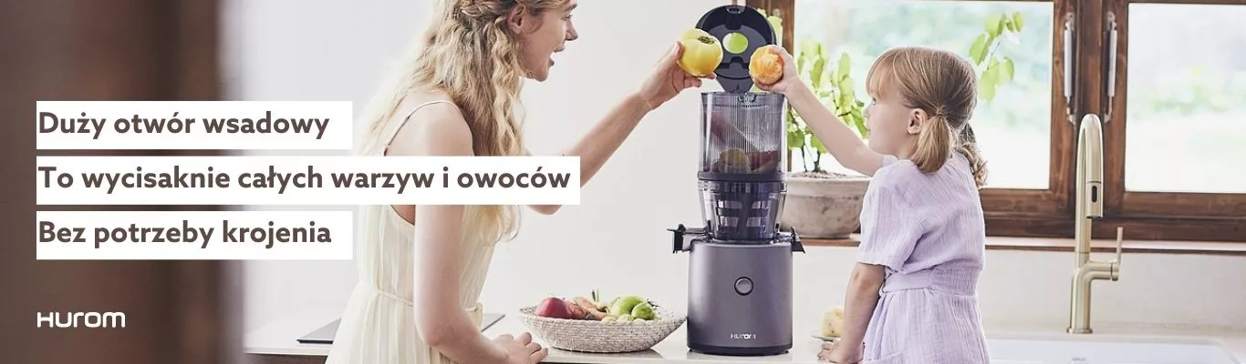 Duży otwór wsadowy Hurom