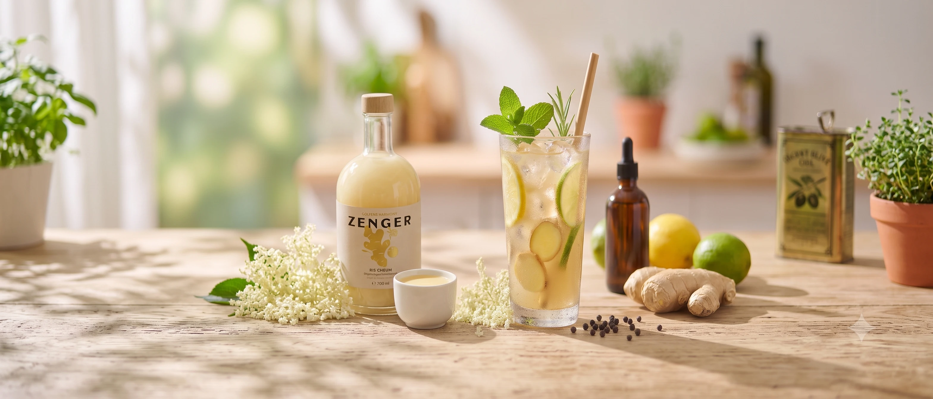 Imbirowy drink z lodem na upały: orzeźwienie z shota Zenger